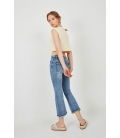 CROPPED FLARED JEAN