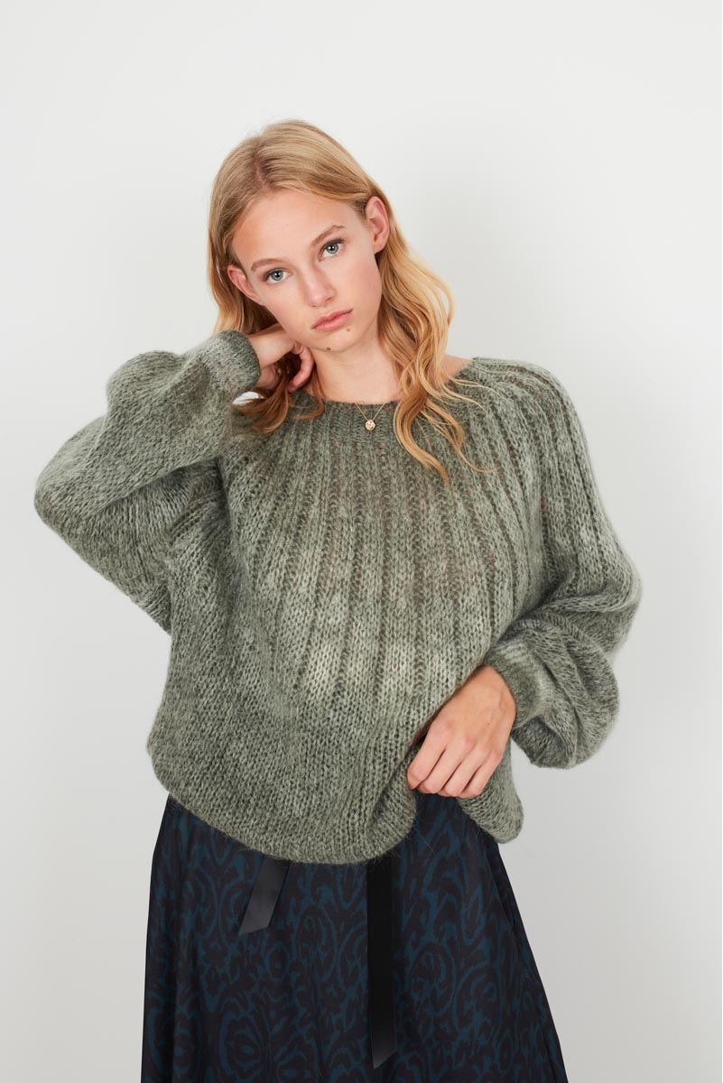 SUSTAINABLE MOHAIR SWEATER