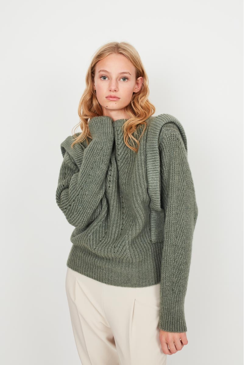 LIMITED EDITION THICK KNIT WOOL SWEATER